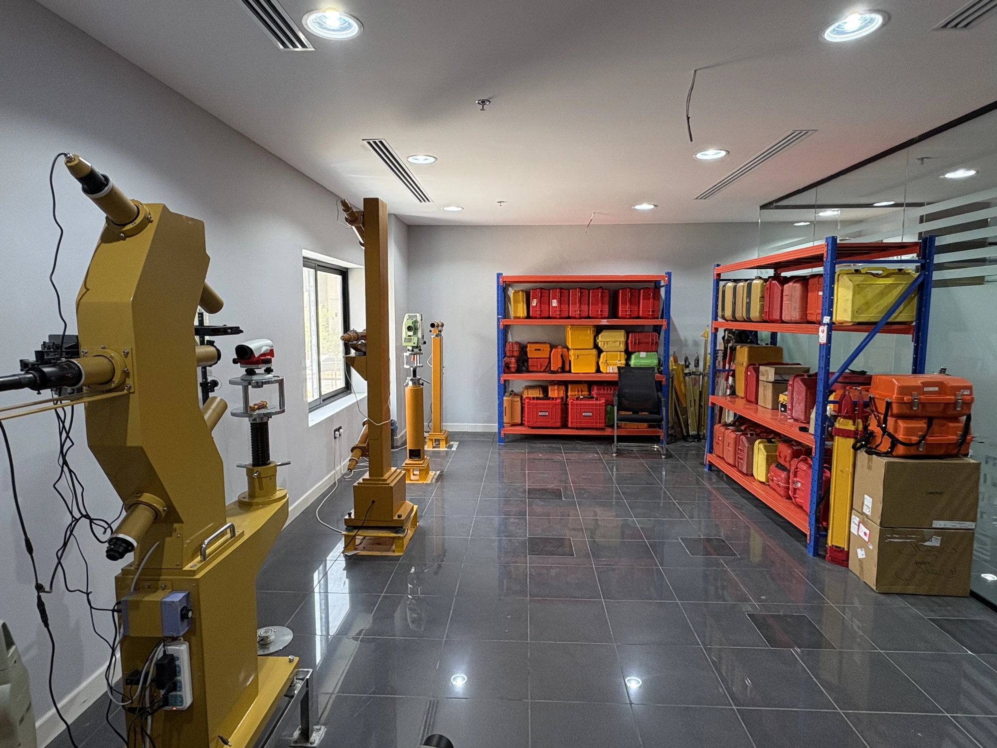 The Surveying Experts maintenance department